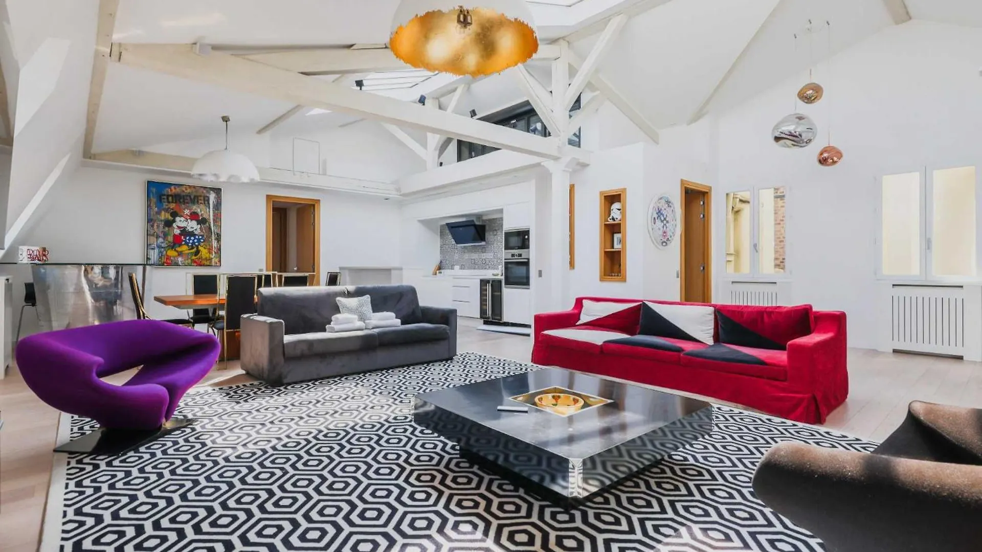 Designer Loft - 2bd-6p- Arc De Triomphe شقة باريس